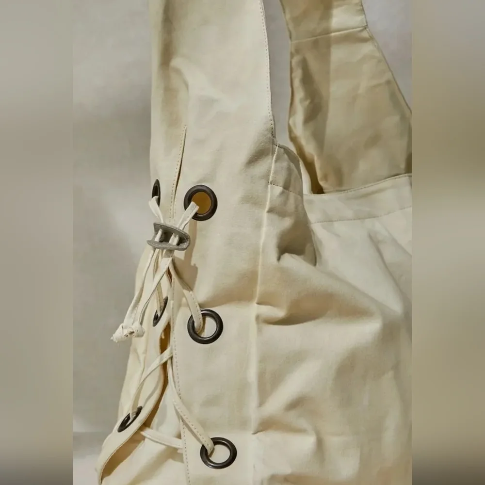 We The Free Cream Tote Bag - Picture 3 of 4